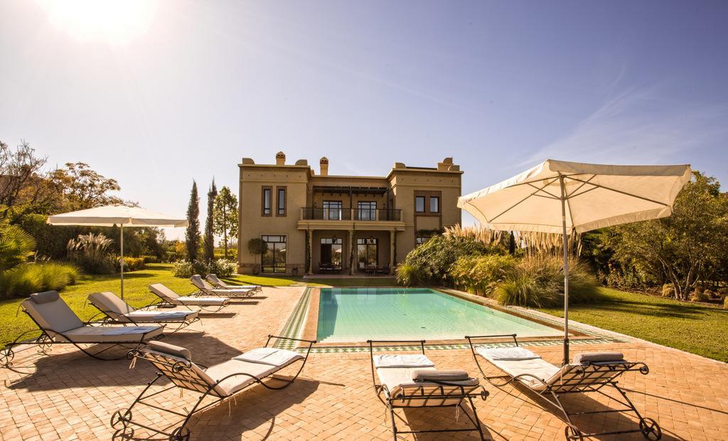 Villa De Luxe Avec Piscine Privee Et Golf Marrakesh Exterior photo